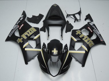 Matt Schwarz Rizla 2003-2004 GSXR 1000 Motorrad Verkleidung