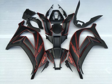 Matt Schwarz & Rot 2011-2015 ZX10R Motorrad Verkleidung