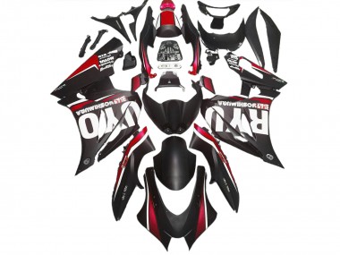 Matt Schwarz & Rot 2017-2023 GSXR 1000 Motorrad Verkleidung