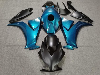 Matt Schwarz & Spezialblau 2012-2016 CBR1000RR Motorrad Verkleidung