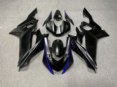 Matt Schwarze & Blaue Akzente 2017-2021 R6 Motorrad Verkleidung