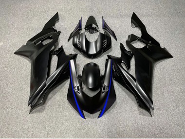 Matt Schwarze & Blaue Akzente 2017-2021 R6 Motorrad Verkleidung
