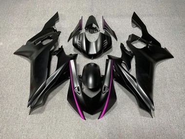 Matt Schwarze & Rosa Akzente 2017-2021 R6 Motorrad Verkleidung