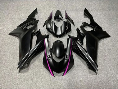 Matt Schwarze & Rosa Akzente 2017-2021 R6 Motorrad Verkleidung