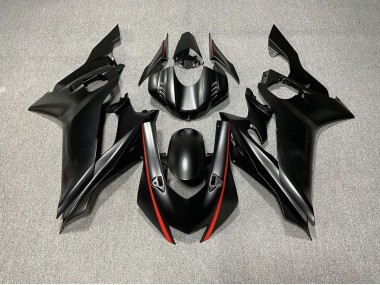 Matt Schwarze & Rot Akzente 2017-2021 R6 Motorrad Verkleidung