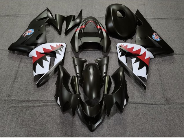 Matt Schwarzer Betty Bomber 2004-2005 ZX10R Motorrad Verkleidung