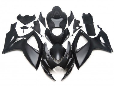 Matt Schwarzer Custom-Stil OEM 2006-2007 GSXR 600-750 Motorrad Verkleidung