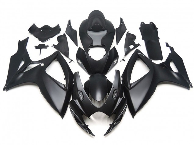Matt Schwarzer Custom-Stil OEM 2006-2007 GSXR 600-750 Motorrad Verkleidung