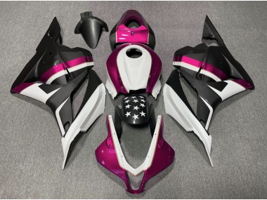 Matt Schwarzer & Rosa Stern 2009-2012 CBR600RR Motorrad Verkleidung