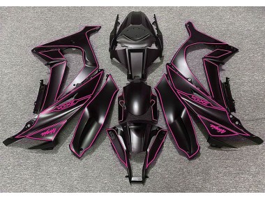 Matt Schwarzes & Rosa Futter 2011-2015 ZX10R Motorrad Verkleidung