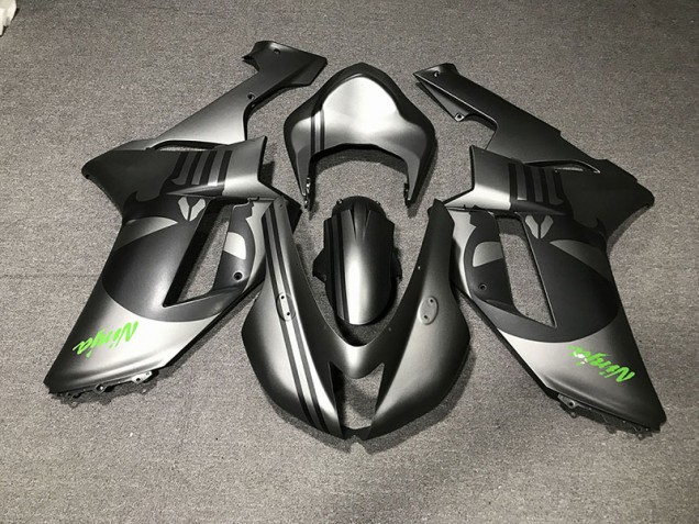 Matt Silber & Totenkopf 2007-2008 ZX6R Motorrad Verkleidung