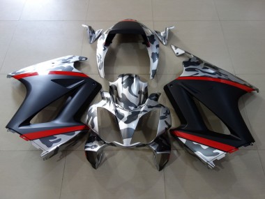 Matt & Tarnung 2002-2012 VFR800 Motorrad Verkleidung