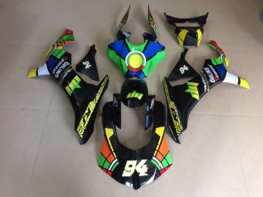 Mehrfarbig Custom Stil Glänzend 2015-2019 R1 Motorrad Verkleidung