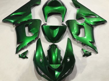Metallic Grün 2005-2006 ZX6R Motorrad Verkleidung