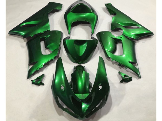 Metallic Grün 2005-2006 ZX6R Motorrad Verkleidung Metallic Grün 2005-2006 ZX6R Motorrad Verkleidung