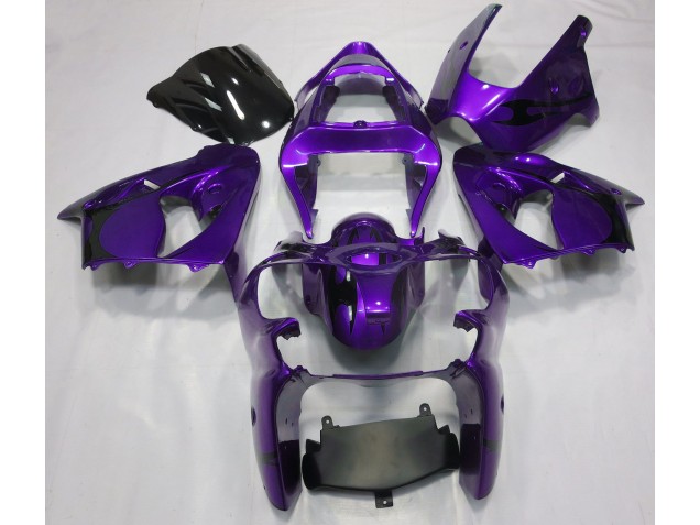 Metallic Lila 2000-2002 ZX6R Motorrad Verkleidung