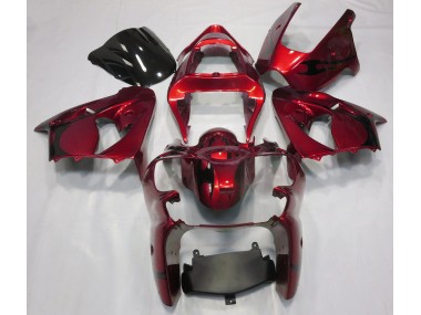Metallic Rot 2000-2002 ZX6R Motorrad Verkleidung