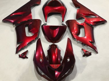 Metallic Rot 2005-2006 ZX6R Motorrad Verkleidung