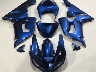Metallicblau 2005-2006 ZX6R Motorrad Verkleidung