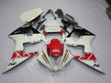 Motul Rot & Schwarz 2005 R6 Motorrad Verkleidung