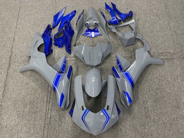 Nardo Grau & Blaue Akzente 2015-2019 R1 Motorrad Verkleidung