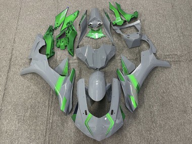 Nardo Grau & Grüne Akzente 2015-2019 R1 Motorrad Verkleidung