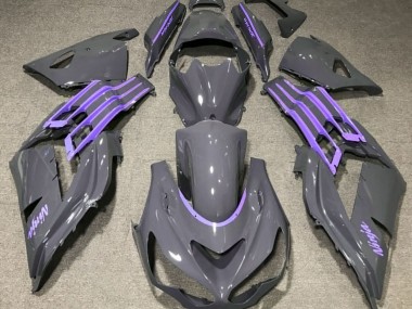 Nardo Grau & Lila 2012-2021 ZX14R Motorrad Verkleidung