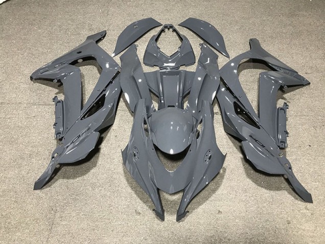 Nardo Grau Schwarzes Logo 2016-2019 ZX10R Motorrad Verkleidung