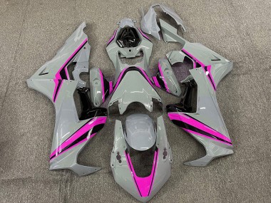 Nardo Mit Rosa Streifen 2017-2023 CBR1000RR Motorrad Verkleidung