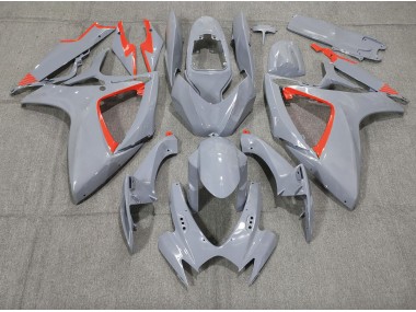 Nardo & Rot Rand 2006-2007 GSXR 600-750 Motorrad Verkleidung