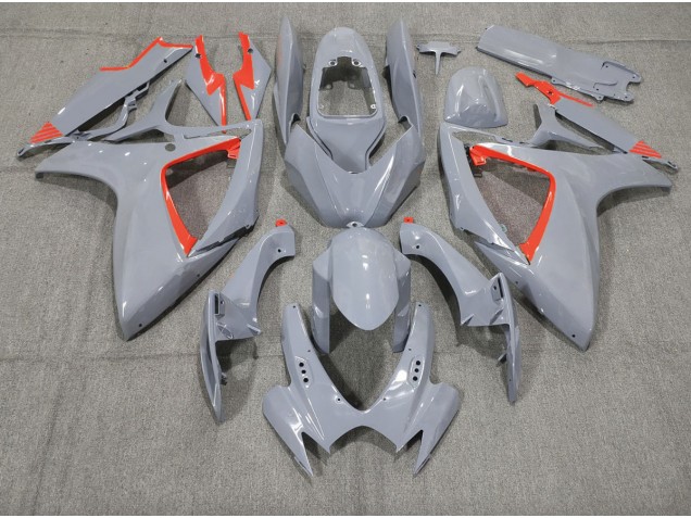 Nardo & Rot Rand 2006-2007 GSXR 600-750 Motorrad Verkleidung