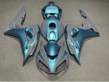 Nardograu & Hellblau 2006-2007 CBR1000RR Motorrad Verkleidung