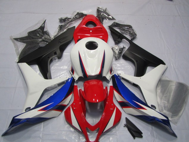 OEM Weiß Rot Blau Stil Design 2007-2008 CBR600RR Motorrad Verkleidung