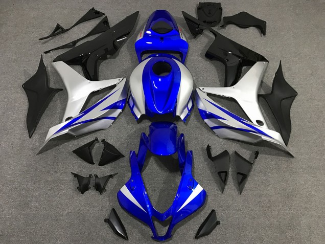 OEM Stil Blau & Silber 2007-2008 CBR600RR Motorrad Verkleidung