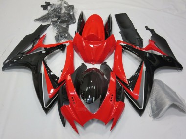 OEM Stil Rot 2006-2007 GSXR 600-750 Motorrad Verkleidung