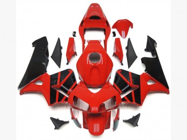 OEM Stil Rot Schwarz 2003-2004 CBR600RR Motorrad Verkleidung