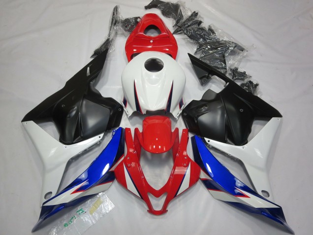OEM Stil Schwarz Weiß Rot & Blau 2009-2012 CBR600RR Motorrad Verkleidung