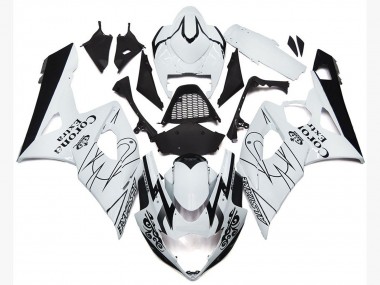 OEM Weißer Corona-Stil 2005-2006 GSXR 1000 Motorrad Verkleidung