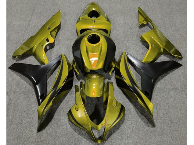 Olivgrün OEM Stil 2007-2008 CBR600RR Motorrad Verkleidung