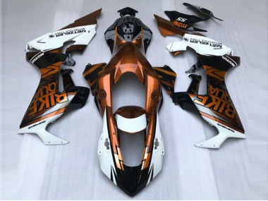 Orange & Weiß Benutzerdefiniert 2017-2023 CBR1000RR Motorrad Verkleidung