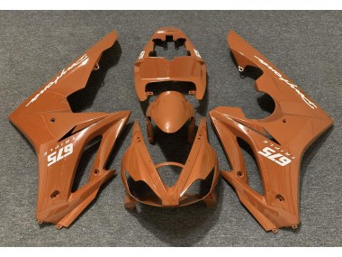 Orange Glänzend 2006-2008 Daytona 675 Motorrad Verkleidung