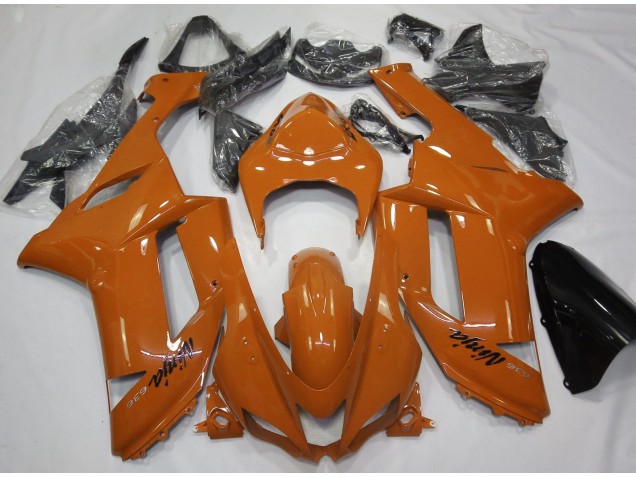 Orange Glänzend 2007-2008 ZX6R Motorrad Verkleidung