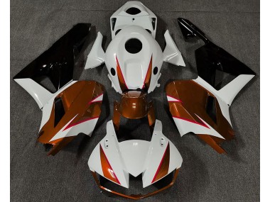 Orange Glänzend Weiß & Rot 2013-2023 CBR600RR Motorrad Verkleidung