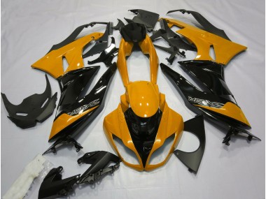 Orange Glänzend & Schwarz 2009-2012 ZX6R Motorrad Verkleidung