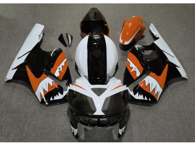 Orange Hai 2002-2005 ZX12R Motorrad Verkleidung
