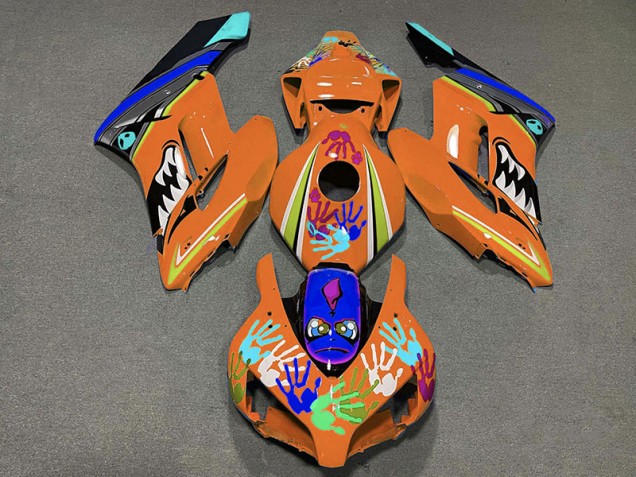 Orange Hai 2004-2005 CBR1000RR Motorrad Verkleidung
