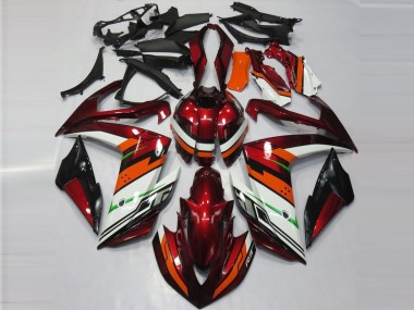 Orange & Kastanienbraun 2015-2018 R3 Motorrad Verkleidung