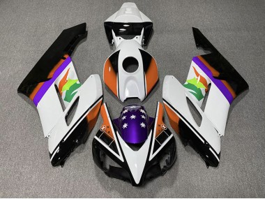 Orange & Lila Flagge 2004-2005 CBR1000RR Motorrad Verkleidung