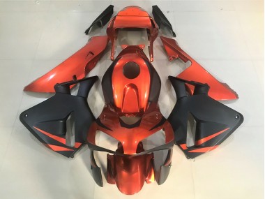 Orange & Matt Schwarz 2003-2004 CBR600RR Motorrad Verkleidung