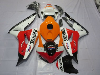 Orange Repsol 2006-2007 CBR1000RR Motorrad Verkleidung